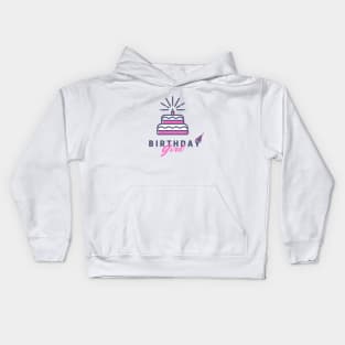 Birthday Girl Tradition Kids Hoodie